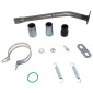 EXHAUST FOR 50CC MOTORBIKE VOCA CROSS ROOKIE FOR SHERCO 50 SM-R, SE-R (TOP MOUNTING - ALUMINIUM BLACK SILENCER) 3700948184646