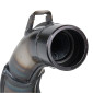 EXHAUST FOR 50CC MOTORBIKE VOCA CROSS ROOKIE FOR SHERCO 50 SM-R, SE-R (TOP MOUNTING - ALUMINIUM BLACK SILENCER) 3700948184646