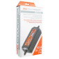 CHARGEUR DE BATTERIE ET MAINTIEN DE CHARGE SC CHARGER SCZ60 AUTOMATIQUE 6/12V AVEC ECRAN LCD COURANT DE SORTIE 2A à 6A SELECTIONNABLE (LIVRE AVEC PINCES CROCODILES+CONNEXIONS RAPIDES AVEC OEILLETS) 3760250920301