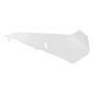 CARENAGE/DESSOUS DE TABLIER AV MAXISCOOTER ADAPTABLE YAMAHA 500 TMAX 2008>2011 BLANC BRILLANT DROIT -P2R- 3700948047828