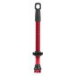 VALVE DE PNEU TUBELESS PRESTA NEWTON COLORI ROUGE 47mm 4 TROUS POUR DIFFUSION PREVENTIF (VENDU A L'UNITE) - LIVRE AVEC DEMONTE OBUS 3700948308585