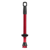 VALVE DE PNEU TUBELESS PRESTA NEWTON COLORI ROUGE 47mm 4 TROUS POUR DIFFUSION PREVENTIF (VENDU A L'UNITE) - LIVRE AVEC DEMONTE OBUS 3700948308585