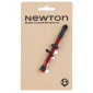 VALVE DE PNEU TUBELESS PRESTA NEWTON COLORI ROUGE 47mm 4 TROUS POUR DIFFUSION PREVENTIF (VENDU A L'UNITE) - LIVRE AVEC DEMONTE OBUS 3700948308585