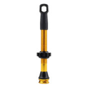 VALVE DE PNEU TUBELESS PRESTA NEWTON COLORI OR 47mm 4 TROUS POUR DIFFUSION PREVENTIF (VENDU A L'UNITE) - LIVRE AVEC DEMONTE OBUS 3700948308592