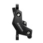 FREIN A DISQUE VTT HYDRAULIQUE 2 DOIGTS ARRIERE SRAM DB4 NOIR DURITE 2000MM (SANS DISQUE) (KIT) -UTILISE HUILE MINERALE-