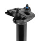 TIGE DE SELLE VTT TELESCOPIQUE SWITCH SWL-70 ALU NOIR DIAM. 30.9 L400mm (REGLAGE PAR CABLE INTERNE DEBATTEMENT 70mm) FIXATION CINTRE 8013271334370