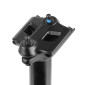 TIGE DE SELLE VTT TELESCOPIQUE SWITCH SWL-70 ALU NOIR DIAM. 30.9 L400mm (REGLAGE PAR CABLE INTERNE DEBATTEMENT 70mm) FIXATION CINTRE 8013271334370