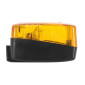 CLIGNOTANT CYCLO ADAPTABLE MBK 51/MOTOBECANE/MOTOCONFORT TYPE LUXOR 2008 NOIR CABOCHON ORANGE (SANS SUPPORT) (VENDU A L'UNITE) -SELECTION P2R- 3667385003100