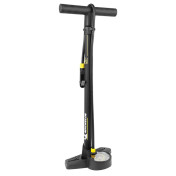 POMPE A PIED MICHELIN ACIER NOIR AVEC MANOMETRE 11BARS RACCORD SWITCH VP/VS 3299738045361