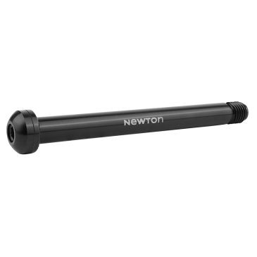 AXE TRAVERSANT / BLOCAGE ROUE AVANT FILETAGE m12x1.5mm NOIR POUR SHIMANO (121.5mm HORS BUTEE DONT FILETAGE 13,5mm) -NEWTON- 3700948302941