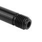 AXE TRAVERSANT / BLOCAGE ROUE AVANT FILETAGE m12x1.5mm NOIR POUR SHIMANO (121.5mm HORS BUTEE DONT FILETAGE 13,5mm) -NEWTON- 3700948302941