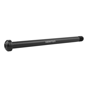 AXE TRAVERSANT / BLOCAGE ROUE ARRIERE FILETAGE m12x1.5mm POUR 12X142 NOIR POUR SHIMANO (160.5mm HORS BUTEE DONT FILETAGE 13,5mm) -NEWTON- 3700948302965