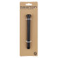 AXE TRAVERSANT / BLOCAGE ROUE AVANT FILETAGE m15x1.5mm NOIR (158mm HORS BUTEE DONT FILETAGE 13mm) -NEWTON- 3700948303023