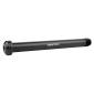 AXE TRAVERSANT / BLOCAGE ROUE AVANT FILETAGE m15x1.5mm NOIR (148mm HORS BUTEE DONT FILETAGE 13mm) -NEWTON- 3700948303030