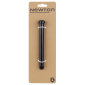 AXE TRAVERSANT / BLOCAGE ROUE AVANT FILETAGE m15x1.5mm NOIR (148mm HORS BUTEE DONT FILETAGE 13mm) -NEWTON- 3700948303030