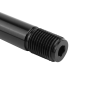 AXE TRAVERSANT / BLOCAGE TYPE RAPIDE ROUE AVANT FILETAGE m15x1.5mm POUR 15X100 NOIR POUR SRAM (150mm HORS BUTEE DONT FILETAGE 20mm) -NEWTON- 3700948303115