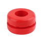 SILENTBLOC DE RADIATEUR 50 A BOITE ADAPTABLE POUR RIEJU 50 MRX, SMX, MRT / SHERCO 50 SM-R, SE-R ROUGE (VENDU A L'UNITE) -SELECTION P2R- 7421082043663