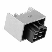 REGULATOR FOR 50cc MOTORBIKE BETA 50 RR AM6 2007>2010, 125 RR 2005>2007 / HM 50 CRE BAJA-DERAPAGE 2006>2013 / MBK 50 BOOSTER 2004>2013 / YAMAHA 50 BW'S 2004>2013 (12V - 4 TERMINALS - JAPANESE SH671-12) -SGR- 8434290540137