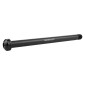 AXE TRAVERSANT / BLOCAGE ROUE ARRIERE BLACKBEARING FILETAGE m12x1.5mm POUR 12X163.5 NOIR POUR SHIMANO (160.5mm HORS BUTEE DONT FILETAGE 13,5mm) -NEWTON- 3700948302972