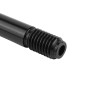 AXE TRAVERSANT / BLOCAGE ROUE ARRIERE FILETAGE M12 x 1.75 mm NOIR POUR SRAM (174 mm HORS BUTEE DONT FILETAGE 20 mm) -NEWTON- 3700948302989