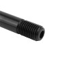 AXE TRAVERSANT / BLOCAGE ROUE ARRIERE FILETAGE m12x1.5mm POUR 12X148 NOIR POUR SHIMANO (178mm HORS BUTEE DONT FILETAGE 18mm) -NEWTON- 3700948302996