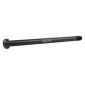 AXE TRAVERSANT / BLOCAGE ROUE ARRIERE BLACKBEARING FILETAGE m12x1.75mm POUR 12X180 NOIR POUR SRAM(180mm HORS BUTEE DONT FILETAGE 18mm) -NEWTON- 3700948303009