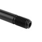 AXE TRAVERSANT / BLOCAGE ROUE ARRIERE FILETAGE M12 x 1.75 mm NOIR POUR SRAM (180 mm HORS BUTEE DONT FILETAGE 20 mm) -NEWTON- 3700948303009