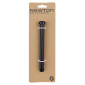 AXE TRAVERSANT / BLOCAGE ROUE AVANT FILETAGE m15x1.5mm POUR 15X158 NOIR (158mm HORS BUTEE DONT FILETAGE 13mm) -NEWTON- 3700948303023