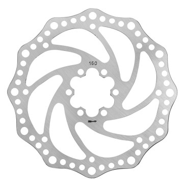 DISQUE DE FREIN VTT 6 TROUS 160mm -NEWTON- 3700948303139