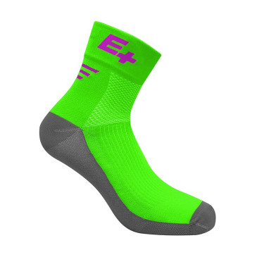 CHAUSSETTES/SOCQUETTES ETE GIST RUN VERT FLUO 36/39 ANTIBACTERIEN (PAIRE) -0320 8013271333359