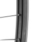 ROUE VTC PATIN BLOCAGE ER10 700 x 35 - 28" P2R ARRIERE ALU NOIR MOYEU SHIMANO QC300 CENTERLOCK CASSETTE 11/10/9/8V NOIR JANTE 19C 36 RAYONS ARGENT 3660429072452