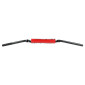 GUIDON 50 A BOITE VOCA CROSS ALU T6 DIAM 22,2mm L805mm H94mm NOIR AVEC MOUSSE ROUGE 3700948184455