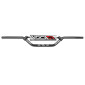 HANDLEBAR FOR 50cc MOTORBIKE VOCA CROSS - ALUMINIUM T6 - Ø22,2mm W 805mm H94mm - BLACK WITH PAD GREY 3700948184462