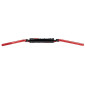 HANDLEBAR FOR 50cc MOTORBIKE VOCA CROSS - ALUMINIUM T6 - Ø22,2mm W 805mm H94mm - RED WITH PAD BLACK 3700948184479
