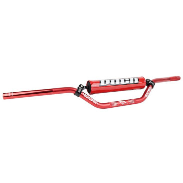 GUIDON 50 A BOITE VOCA CROSS ALU T6 DIAM 22,2mm L805mm H94mm ROUGE AVEC MOUSSE ROUGE 3700948184486