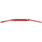 GUIDON 50 A BOITE VOCA CROSS ALU T6 DIAM 22,2mm L805mm H94mm ROUGE AVEC MOUSSE ROUGE 3700948184486