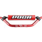 HANDLEBAR FOR 50cc MOTORBIKE VOCA CROSS - ALUMINIUM T6 - Ø22,2mm W 805mm H94mm - RED WITH PAD RED 3700948184486