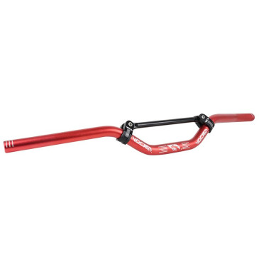 GUIDON SCOOT VOCA ALU T6 DIAM 22,2mm L640mm H48,5mm ROUGE 3700948285190