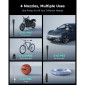 COMPRESSEUR/GONFLEUR/POMPE UNIVERSEL AUTO/MOTO/VELO/BALLON 