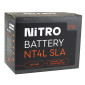 BATTERIE 12V 4 Ah NT4L NITRO SLA SANS ENTRETIEN PRETE A L'EMPLOI (Lg120xL71xH91mm) (EQUIVALENT YTC4L-BS / AGM / GEL) 5414837002628