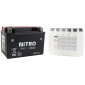 BATTERY 12V 8 Ah NTX9-BS NITRO MF MAINTENANCE FREE-SUPPLIED WITH ACID PACK (Lg150xWd87xH105) (EQUALS YTX9-BS) 5414837002680