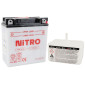 BATTERY 12V 5 Ah NB5L-B WA NITRO - WITH MAINTENANCE SUPPLIED WITH ACID PACK (Lg120xWd62xH129) (EQUALS YB5L-B) 5414837145103