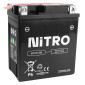 BATTERY 12V 6 Ah NTX7L-BS NITRO MF MAINTENANCE FREE-SUPPLIED WITH ACID PACK (Lg114xWd71xH131) (EQUALS YTX7L-BS) 5414837002673