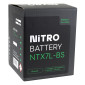 BATTERY 12V 6 Ah NTX7L-BS NITRO MF MAINTENANCE FREE-SUPPLIED WITH ACID PACK (Lg114xWd71xH131) (EQUALS YTX7L-BS) 5414837002673
