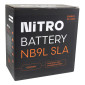 BATTERIE 12V 9 Ah NB9L NITRO SLA SANS ENTRETIEN PRETE A L'EMPLOI (Lg135xL75xH139mm) 5414837169161