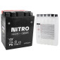 BATTERY 12V 12 Ah NTX14AH-BS NITRO MF MAINTENANCE FREE WITH ACID PACK (Lg134x wd89xH166mm) 5414837137696