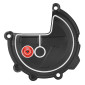 CLUTCH COVER FOR KTM 250, 300 XC, SX, EXC, XC-W 2017>2022 / HUSQVARNA 250, 300 TC, TE, TX 2017>2022 BLACK -POLISPORT- 5604415081217