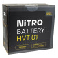 BATTERIE 12V 18 Ah HVT 01 NITRO SLA AGM SANS ENTRETIEN PRETE A L'EMPLOI (Lg176xL87xH155mm) (HARLEY OEM: 65989-97) 5414837136712