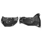 PROTECTION/COUVRE CARTER D'EMBRAYAGE ET ALTERNATEUR POUR YAMAHA 700 MT-07 2014>, TRACER 2017>, TENERE ADVENTURE 2019> / FANTIC 700 CABALLERO 2023> NOIR (PAIRE) -POLISPORT- 5604415128080