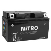BATTERY 12V 8,6 Ah NTZ10S NITRO SLA MAINTENANCE FREE "READY TO USE" (Lg151xWd87xH94)(EQUALS YTZ10S / AGM / GEL) 5414837002826